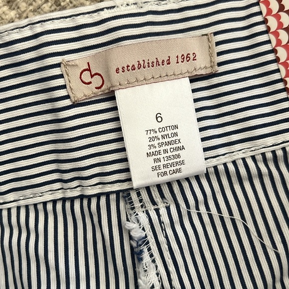 NWT Dress Barn Striped Chino Shorts - Picture 11 of 13